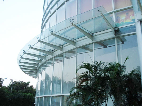 5% off Discount Customized Design and Size Glass Building Glass Wall